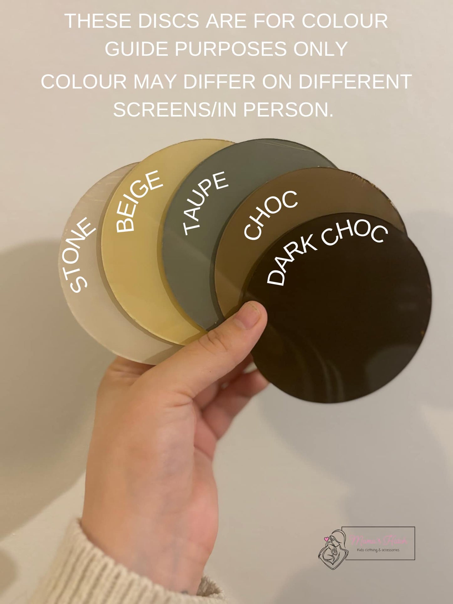 Personalised Cloud Baby Acrylic Disc image 2