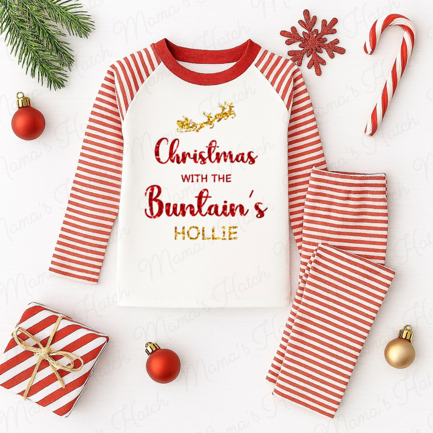Christmas With The Family Pyjamas