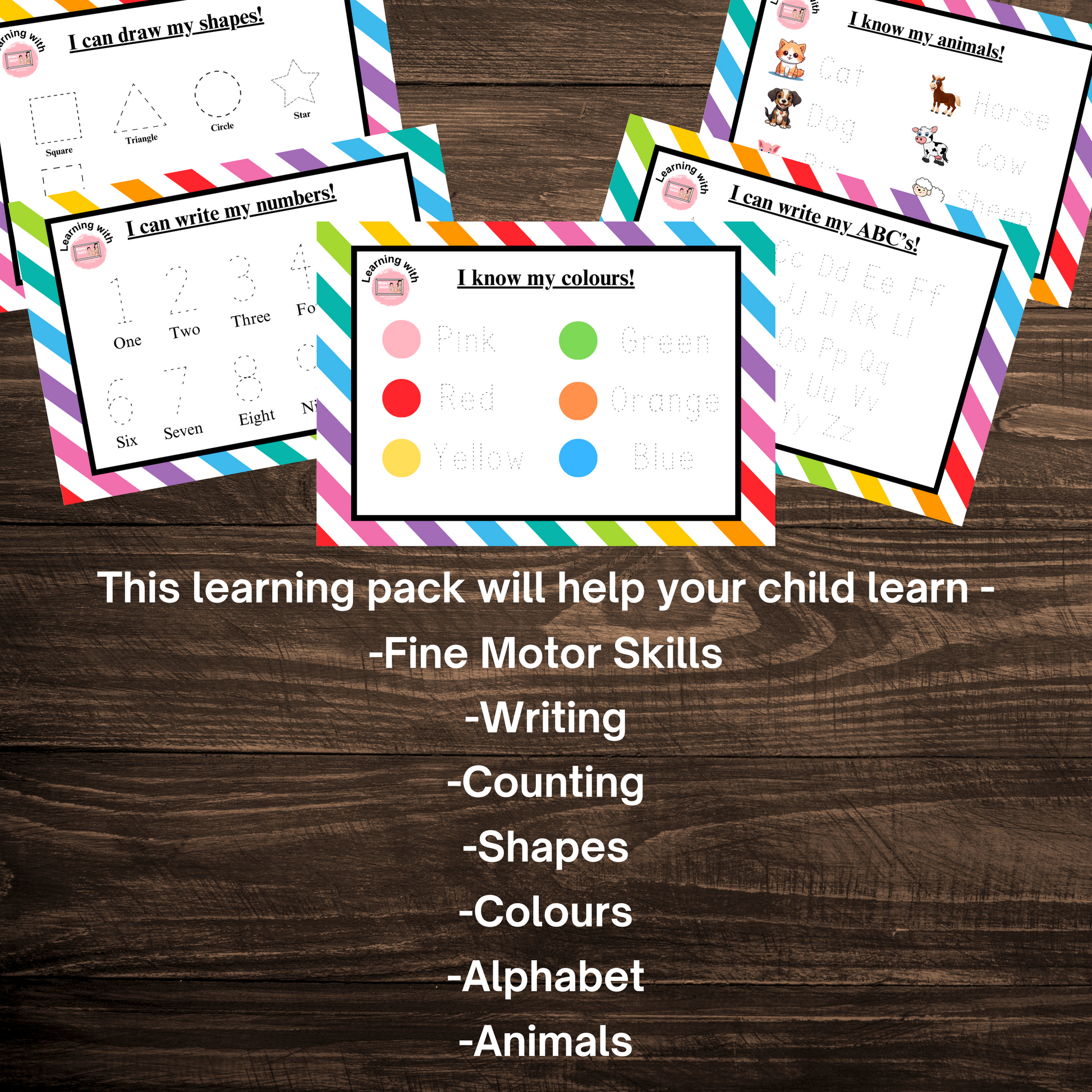 Preschool Learning Starter Pack image 2