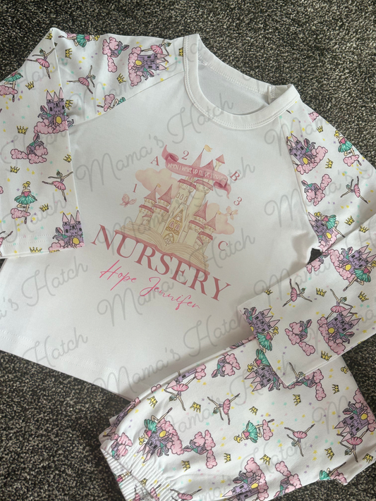 When I Wake Up I Will Be Starting Nursery/School Castle Pyjamas