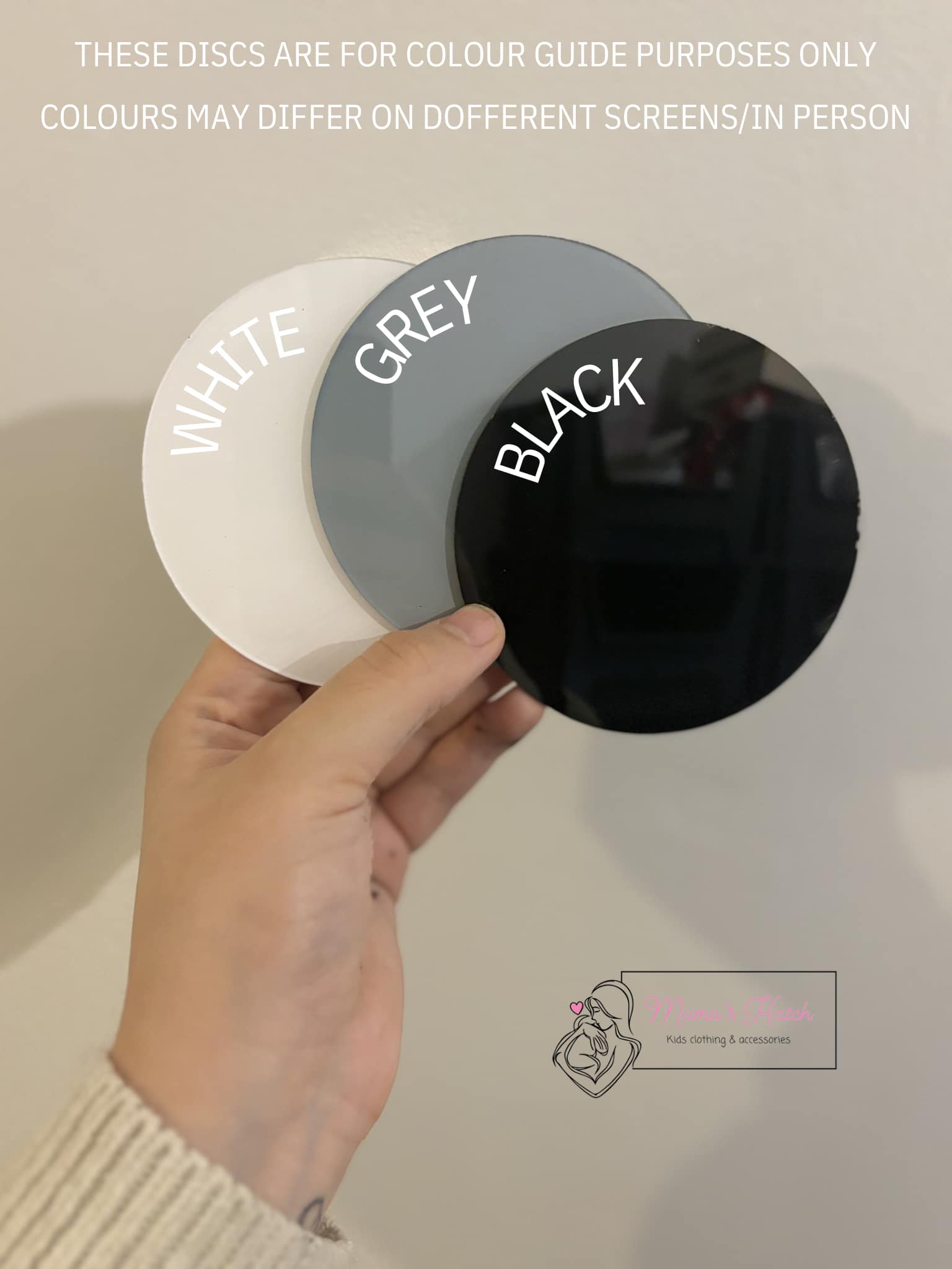 Personalised Cloud Baby Acrylic Disc image 5