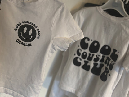 Cool Cousins Club White Tee