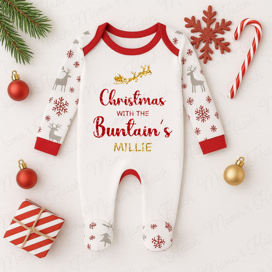 Christmas With The Family Romper