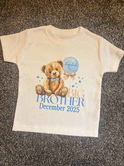 Promoted To Big Brother/Sister T-Shirt