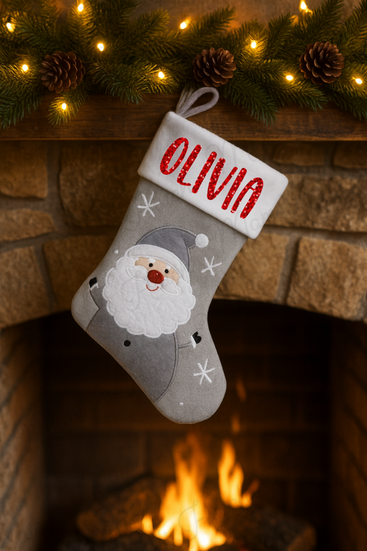 Personalised Santa Christmas Stockings