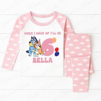 Bluey Pink Birthday Pyjamas