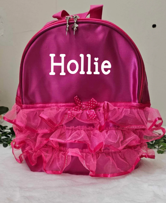 Ballet Tutu Back Pack Hot Pink image 0