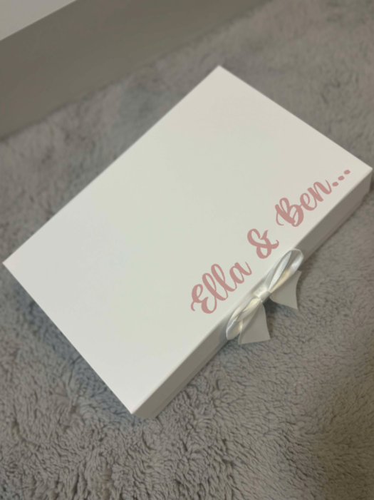 Will You Be My Godparents Personalised Gift Box image 1