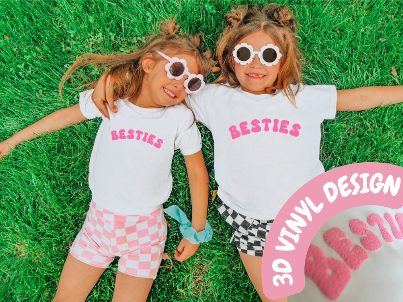 3D Besties Matching T-shirts image 1