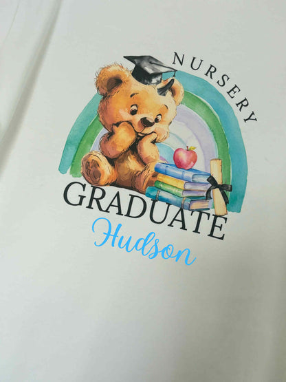 Nursery Graduate T-Shirt - Blue